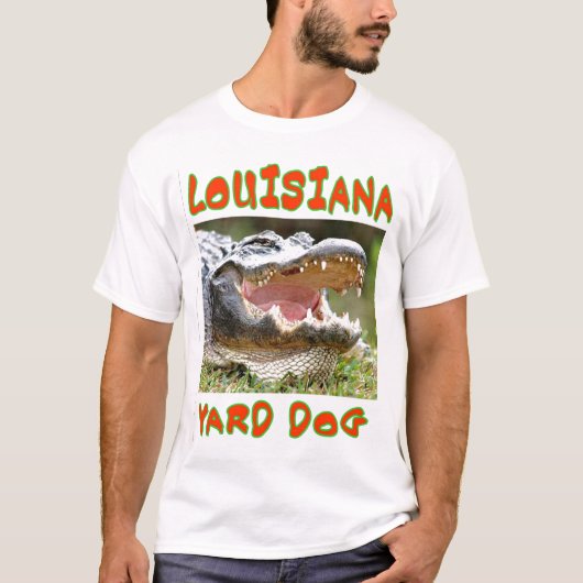 LOUSIANA YARD-HUND T-Shirt (Vorderseite)