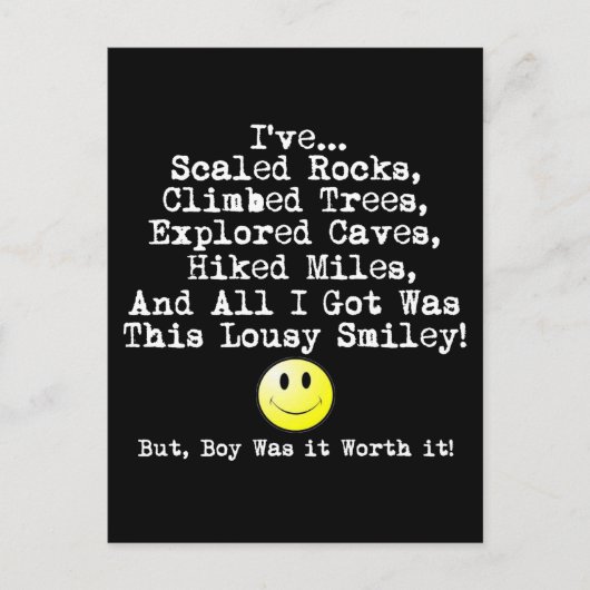 Lousy Postkarte (Vorderseite)