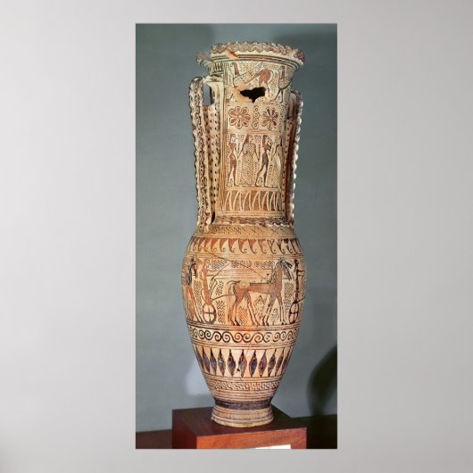 Loutrophoros mit Sphinx Poster (Vorne)