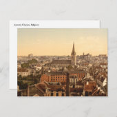 Louvain Cityview, Belgien Postkarte (Vorne/Hinten)
