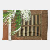 Louvered Window - Funchal, Portugal Küchentuch (Horizontal)
