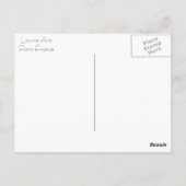 Louvre Arc Postkarte (Rückseite)