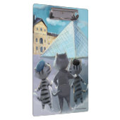 Louvre Clipboard Klemmbrett (Rechts)
