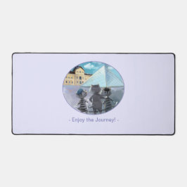 Louvre Desk Mat - Genießen Schreibtischunterlage