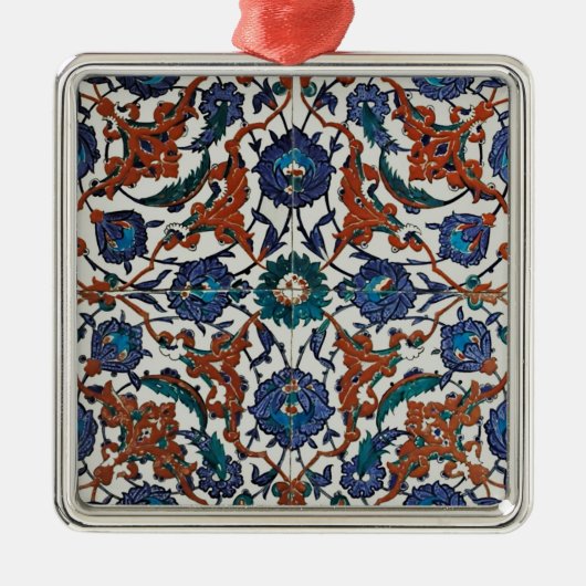 Louvre Floor Tile Ornament Aus Metall (Vorne)