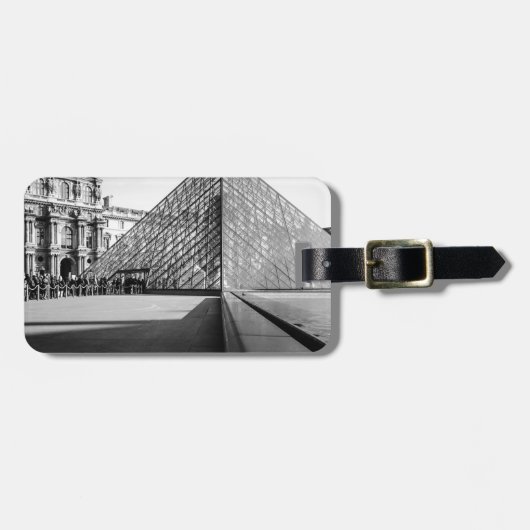 Louvre Gepäckanhänger (Vorderseite horizontal)