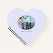 Louvre Heart Shaped Notebook - Genießen Notizblock (Vorderseite)