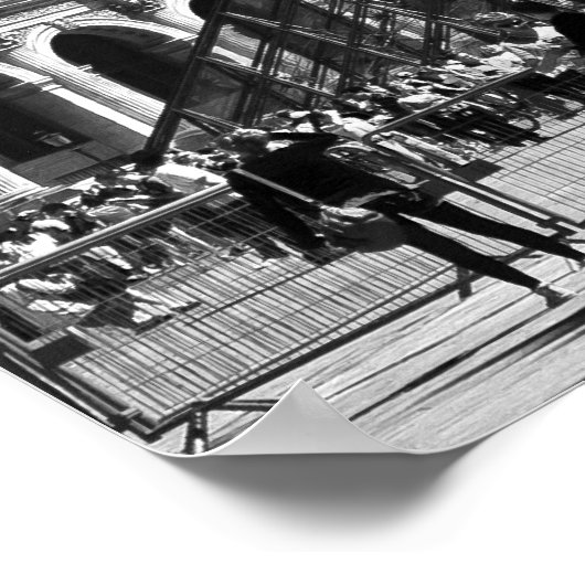 Louvre (I) Poster (Ecke)