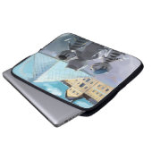 Louvre Laptop Sleeve (verschiedene Größen) (Vorne Knopf)