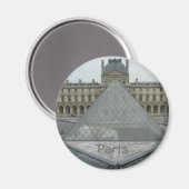 Louvre Magnet (Vorderseite/Rückseite)