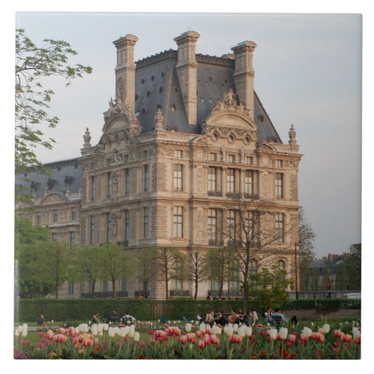 Louvre-Museum Fliese (Vorderseite)