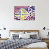 Louvre Museum Leinwanddruck (Insitu (Schlafzimmer))