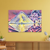 Louvre Museum Leinwanddruck (Insitu (Wohnzimmer))