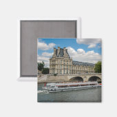 Louvre Museum Magnet (Vorderseite/Rückseite)