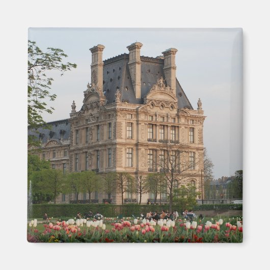 Louvre Museum Magnet (Vorne)
