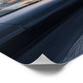 Louvre Museum Ölgemälde im Tageslicht Poster (Ecke)