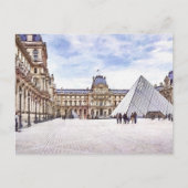 Louvre' Museum Paris Postcard Postkarte (Vorderseite)