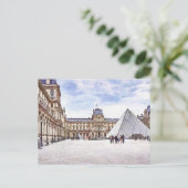 Louvre' Museum Paris Postcard Postkarte (Stehend Vorderseite)