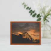 Louvre Museum Paris Postkarte (Stehend Vorderseite)