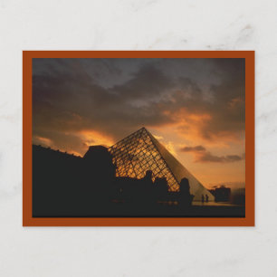 Louvre Museum Paris Postkarte