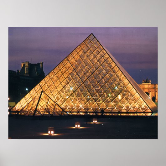Louvre-Museum Poster (Vorne)