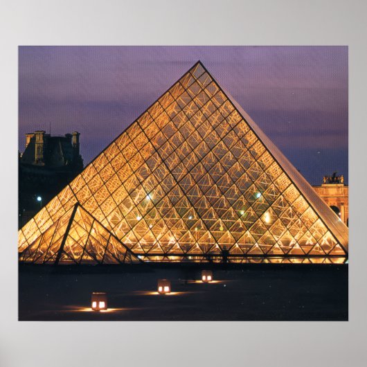 Louvre-Museum Poster (Vorne)