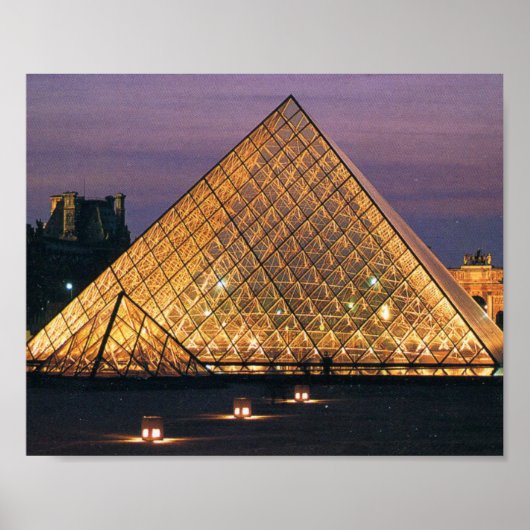 Louvre-Museum Poster (Vorne)