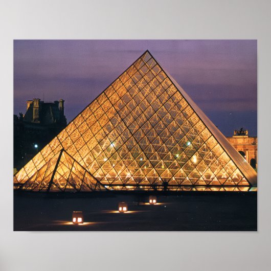 Louvre-Museum Poster (Vorne)