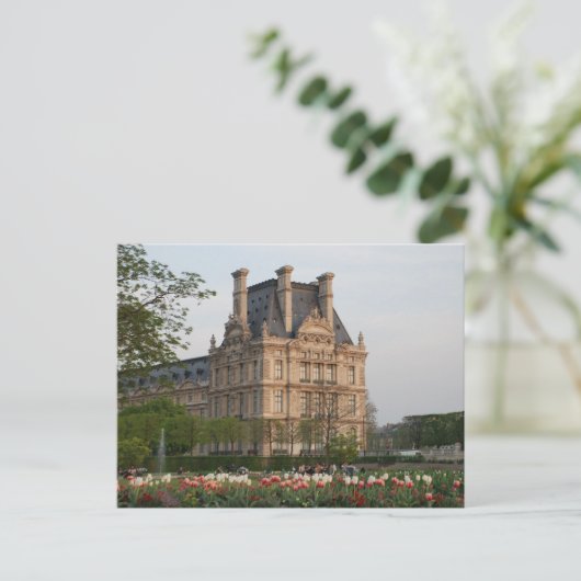 Louvre Museum Postkarte (Stehend Vorderseite)