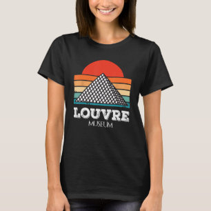 Louvre Museum Sunrise in Paris Liebe in Frankreich T-Shirt