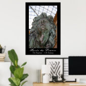 Louvre Museum "The Captives" Poster (Heimbüro)