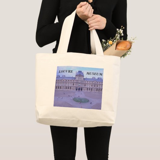 LOUVRE MUSEUM TOTE BAG JUMBO STOFFBEUTEL (Vorderseite (Produkt))