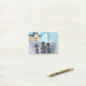 Louvre Notes 4" x 3" Post-it Klebezettel (Auf Schreibtisch)