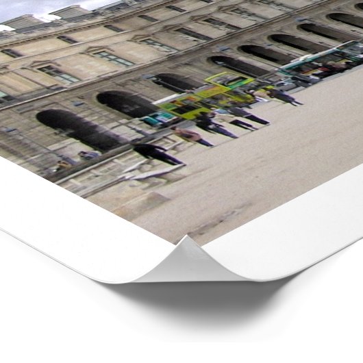 Louvre Panoramic Poster (Ecke)