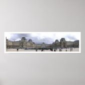 Louvre Panoramic Poster (Vorne)