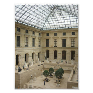 Louvre, Paris Fotodruck