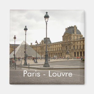 Louvre. Paris, France Magnet