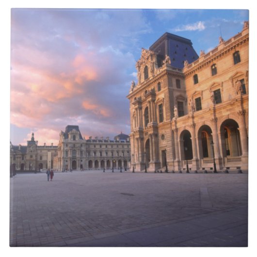 Louvre, Paris, Frankreich Fliese (Vorderseite)