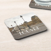 Louvre. Paris, Frankreich Getränkeuntersetzer (Linke Seite)