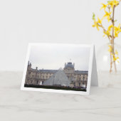 Louvre, Paris, Frankreich Karte (Gelbe Blume)