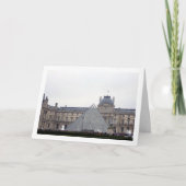 Louvre, Paris, Frankreich Karte (Vorderseite)