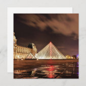 Louvre, Paris, Frankreich, landschaftliches Foto, (Vorne/Hinten)