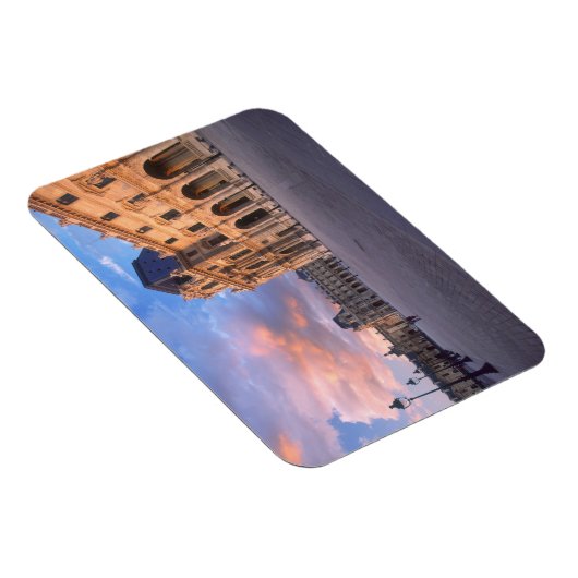 Louvre, Paris, Frankreich Magnet (Rechte Seite)