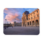 Louvre, Paris, Frankreich Magnet (Horizontal)