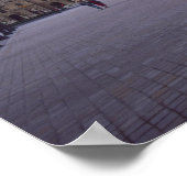 Louvre, Paris, Frankreich Poster (Ecke)