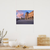 Louvre, Paris, Frankreich Poster (Küche)