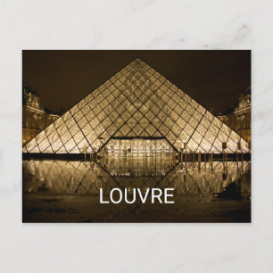 Louvre, Paris/Frankreich Postkarte