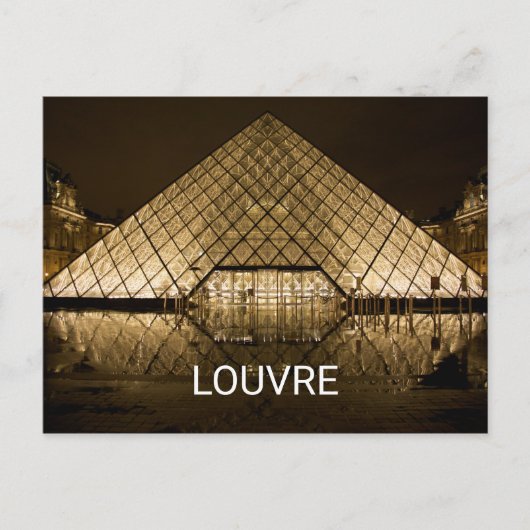 Louvre, Paris/Frankreich Postkarte (Vorderseite)