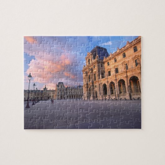 Louvre, Paris, Frankreich Puzzle (Horizontal)