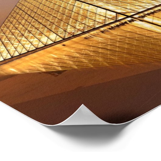 Louvre, Paris Poster (Ecke)